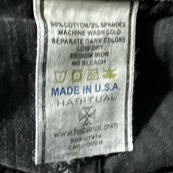 NWT $188 Habitual | Pinstripe Bootcut Flare Jeans - Picture 10 of 11